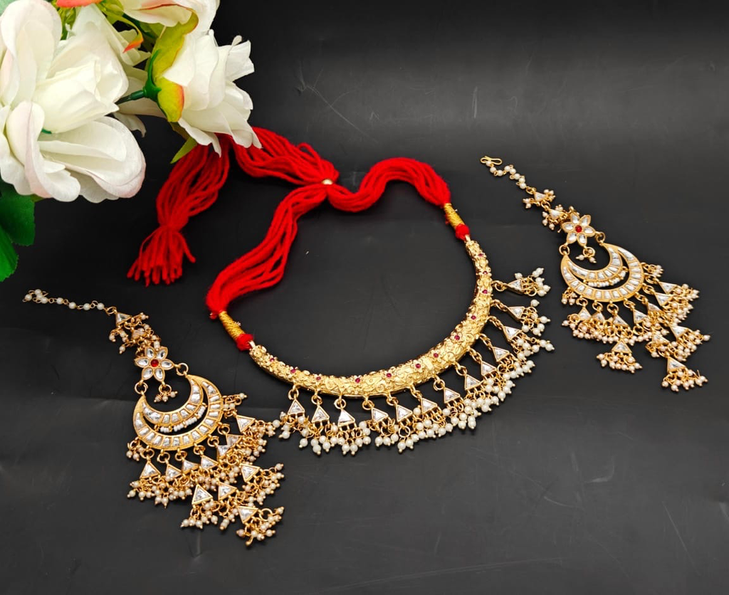 Moonlight Elegance  Hasli Set