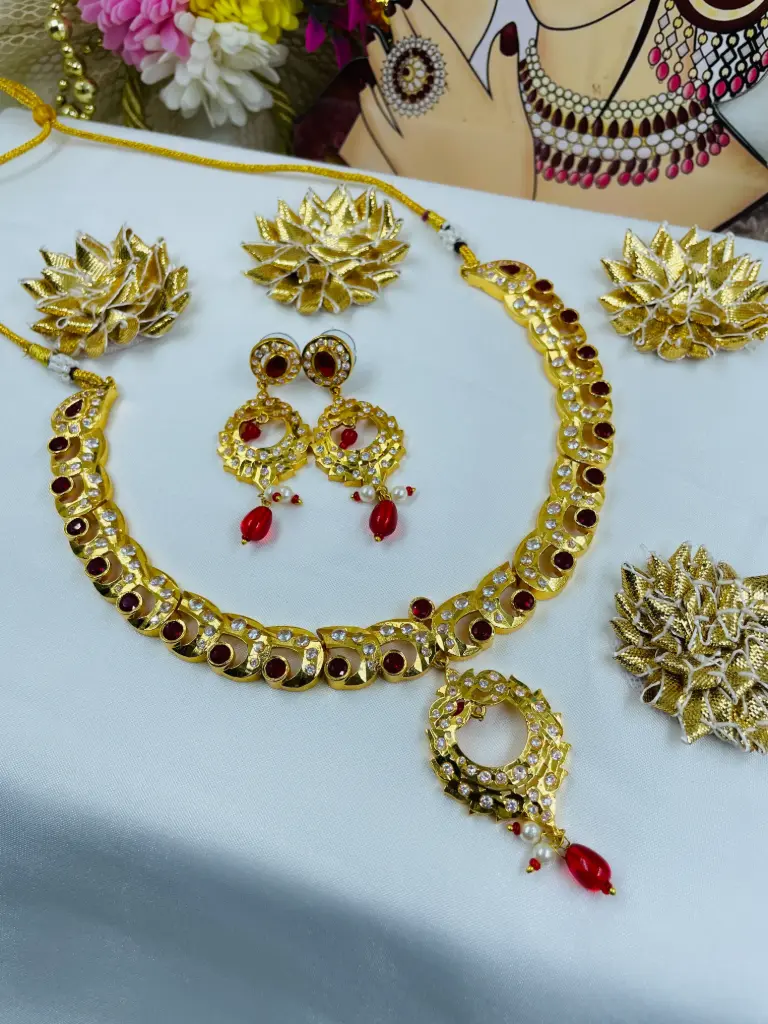 [177] Aarti necklace set 