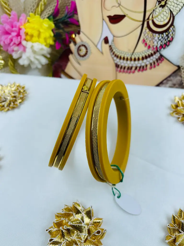 Marigold Mesh Kada (2.4)