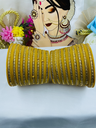 Mustard gold look chuda 