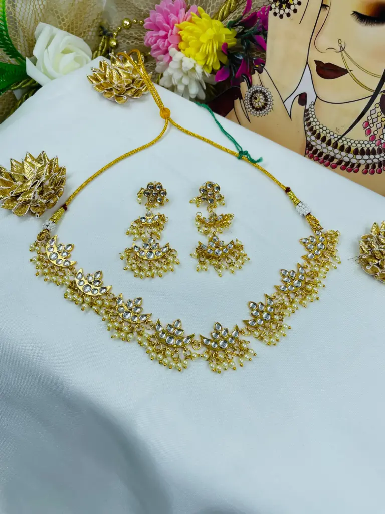 [191] kundan choker set