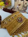Rajputi ruby stone chand design aad