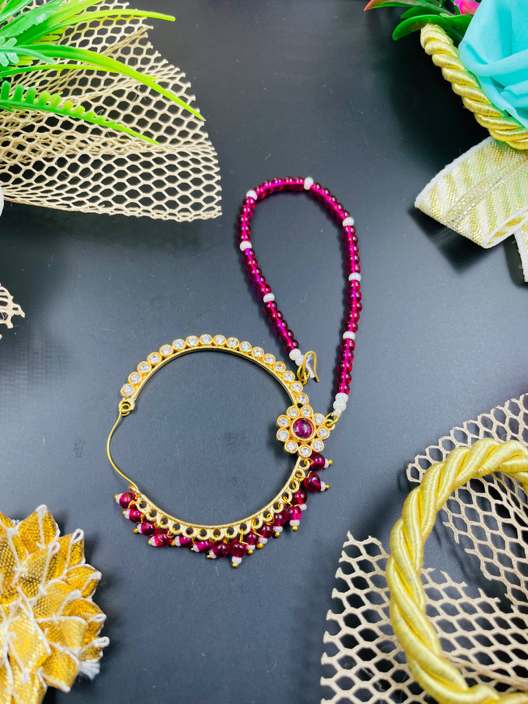 Diamond Look Small Size Nath 