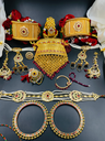 Bridal Rajputi Jewellery Red Color 