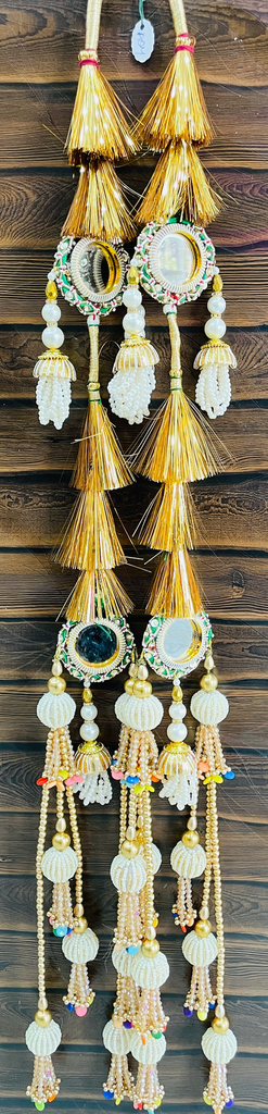 [360] Traditional Fancy Glass Style With Latkan Baju loom