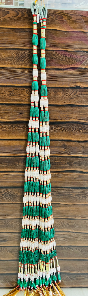 [368] Resham Green Colour Loom