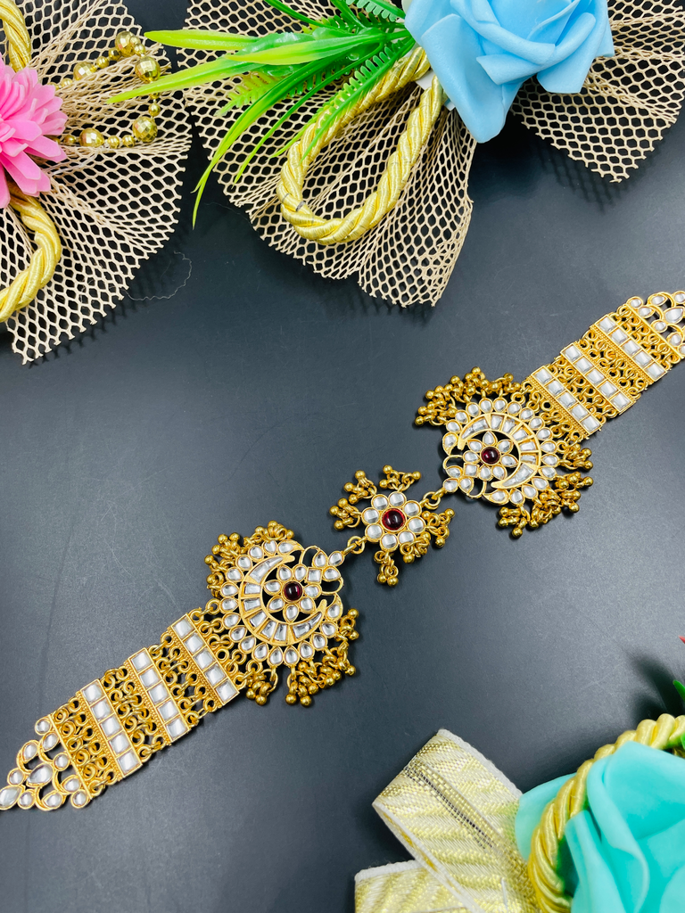 [372] Gold Look Diamond Mattapatti 