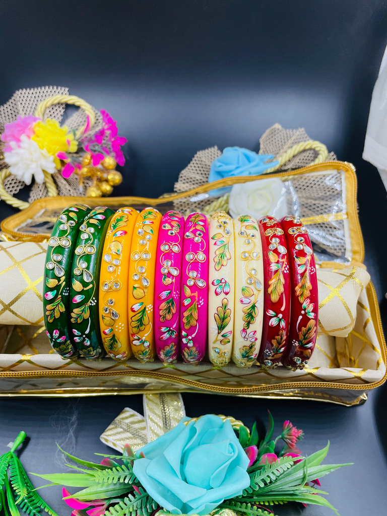 Rangoli garden bangals