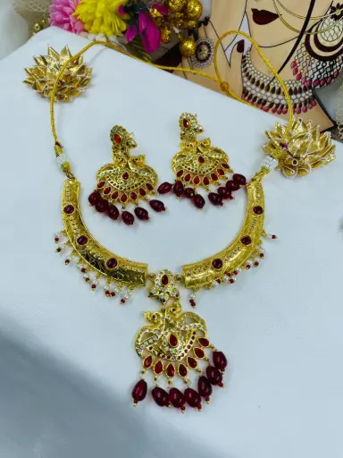 [219] Royal look foldable hasli set 