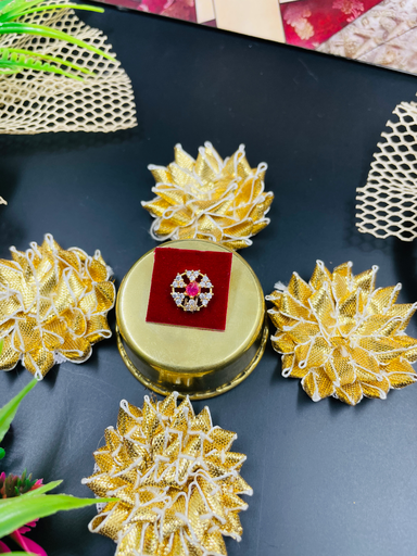 [316] Red Diamond Nosepin 