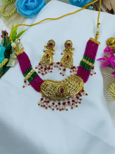 [142] Rani Choker Set