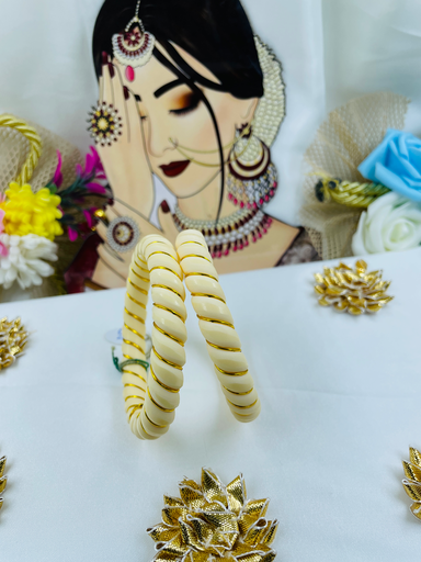 Ivory Twirls Kada.